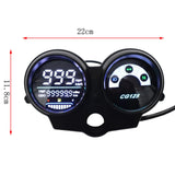 Maxbell Motorcycle LED Digital Dashboard Replacement for Honda CG125 Titan125