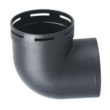 Maxbell Air Ducting Pipe Elbow Outlet Round Tube Durable Heater Accessories 75mm