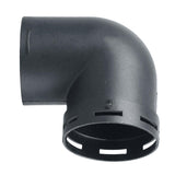 Maxbell Air Ducting Pipe Elbow Outlet Round Tube Durable Heater Accessories 60mm