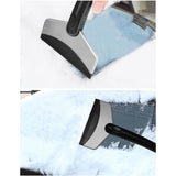 Maxbell ice Scraper Car Exterior Cleaning Tool for Windows Auto Windscreen Stainless Steel