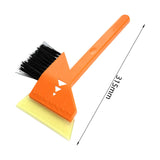 Maxbell ice Scraper Car Exterior Cleaning Tool for Windows Auto Windscreen PP with Brush