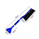Maxbell Snowbrush Winter Accessories Car Brush Snow Broom for Trucks Suvs Auto Blue
