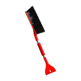 Maxbell Snowbrush Winter Accessories Car Brush Snow Broom for Trucks Suvs Auto Red