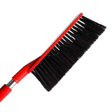 Maxbell Snowbrush Winter Accessories Car Brush Snow Broom for Trucks Suvs Auto Red