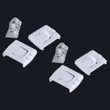 Maxbell Car 6Pcs Seat Slider Guide Replacement Kit 435881203A for Accessory