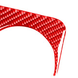 Maxbell Center Armrest Cup Holder Cover Decals Trim for Mazda RX-8 2004-2008 Red