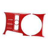 Maxbell Center Console Gear Shift Panel Cover Decals for Mazda rx8 2004-2008 Red