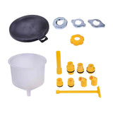 Maxbell No Spill Coolant Funnel Kit 15 Pieces Fill Securely Without Leaks Durable