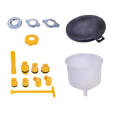 Maxbell No Spill Coolant Funnel Kit 15 Pieces Fill Securely Without Leaks Durable