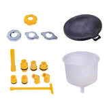 Maxbell No Spill Coolant Funnel Kit 15 Pieces Fill Securely Without Leaks Durable