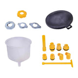 Maxbell No Spill Coolant Funnel Kit 15 Pieces Fill Securely Without Leaks Durable