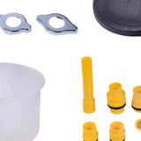 Maxbell No Spill Coolant Funnel Kit 15 Pieces Fill Securely Without Leaks Durable