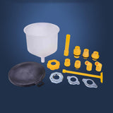 Maxbell No Spill Coolant Funnel Kit 15 Pieces Fill Securely Without Leaks Durable
