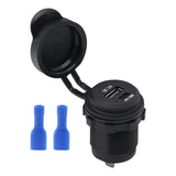 Maxbell Auto Dual USB Charger QC3.0 PD18W Input Voltage 10-30V Universal for RV