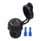 Maxbell Auto Dual USB Charger QC3.0 PD18W Input Voltage 10-30V Universal for RV