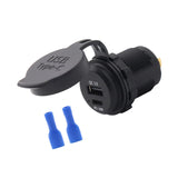 Maxbell Auto Dual USB Charger QC3.0 PD18W Input Voltage 10-30V Universal for RV