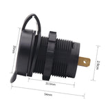 Maxbell Auto Dual USB Charger QC3.0 PD18W Input Voltage 10-30V Universal for RV