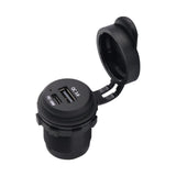 Maxbell Auto Dual USB Charger QC3.0 PD18W Input Voltage 10-30V Universal for RV