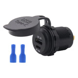 Maxbell Auto Dual USB Charger QC3.0 PD18W Input Voltage 10-30V Universal for RV