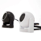 Maxbell Auto Heating Fan Multifunction Fast Heating for Vehicle Home Winter 12v White