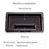 Maxbell Car Inner Dashboard Storage Box Auto Tray Organizer for Suzuki Jimny Red