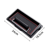 Maxbell Car Inner Dashboard Storage Box Auto Tray Organizer for Suzuki Jimny Red