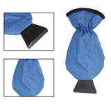 Maxbell Compact Snow Shovel with Glove Durable Clean Tool for Truck Winter blue