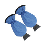 Maxbell Compact Snow Shovel with Glove Durable Clean Tool for Truck Winter blue