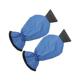 Maxbell Compact Snow Shovel with Glove Durable Clean Tool for Truck Winter blue