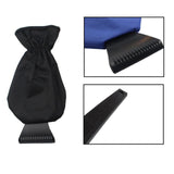 Maxbell Compact Snow Shovel with Glove Durable Clean Tool for Truck Winter black