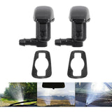 Maxbell 2Pcs Windshield Washer Wiper Nozzle Mist Spray for Chrysler 300 Replace