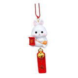 Maxbell car Rabbit Pendant Charms Ornament Resin for Doors Cafes Windows Style B
