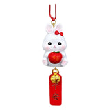 Maxbell car Rabbit Pendant Charms Ornament Resin for Doors Cafes Windows Style D