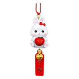 Maxbell car Rabbit Pendant Charms Ornament Resin for Doors Cafes Windows Style D