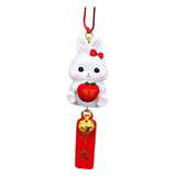 Maxbell car Rabbit Pendant Charms Ornament Resin for Doors Cafes Windows Style D