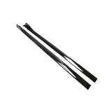 Maxbell Universal Car Side Skirts Extension splitters Body Kit Spare Parts Black