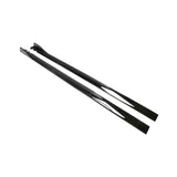 Maxbell Universal Car Side Skirts Extension splitters Body Kit Spare Parts Black