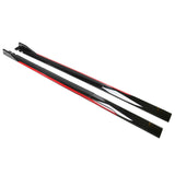 Maxbell Universal Car Side Skirts Extension splitters Body Kit Spare Parts Black Red