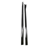 Maxbell Car Side Skirts Extension Easy to Install Premium Replacement Black