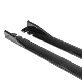 Maxbell Car Side Skirts Extension Easy to Install Premium Replacement Black