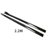 Maxbell Car Side Skirts Extension Easy to Install Premium Replacement Black