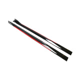 Maxbell Car Side Skirts Extension Easy to Install Premium Replacement Black Red