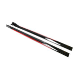 Maxbell Car Side Skirts Extension Easy to Install Premium Replacement Black Red