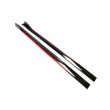 Maxbell Car Side Skirts Extension Easy to Install Premium Replacement Black Red