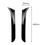 Maxbell Rear Window Side Spoiler Trim Car Accessories for Volkswagen Sharan