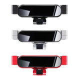 Maxbell Mini Car Vent Phone Holder Gravity Universal Hands Free Easily Clamp Bracket Black