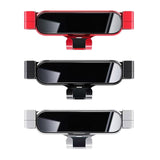 Maxbell Mini Car Vent Phone Holder Gravity Universal Hands Free Easily Clamp Bracket Black