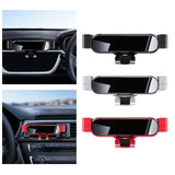 Maxbell Mini Car Vent Phone Holder Gravity Universal Hands Free Easily Clamp Bracket Black