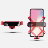 Maxbell Mini Car Vent Phone Holder Gravity Universal Hands Free Easily Clamp Bracket Black