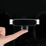 Maxbell Mini Car Vent Phone Holder Gravity Universal Hands Free Easily Clamp Bracket Black